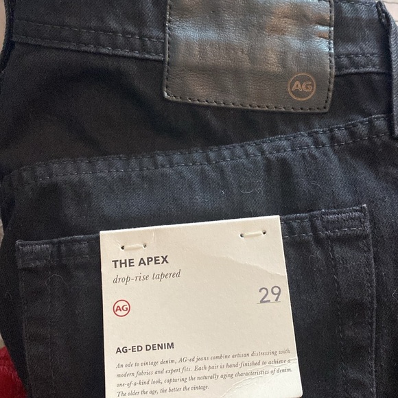 AG NWT THE APEX Relaxed Tapered Drop Rise AG-ED Denim Mens Jean 29 - Picture 9 of 11